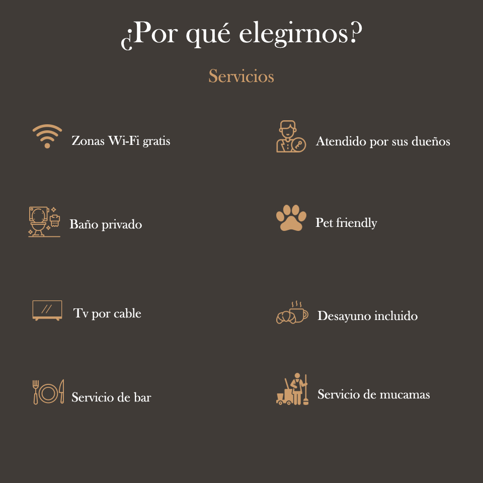 Servicios de nuestro hotel